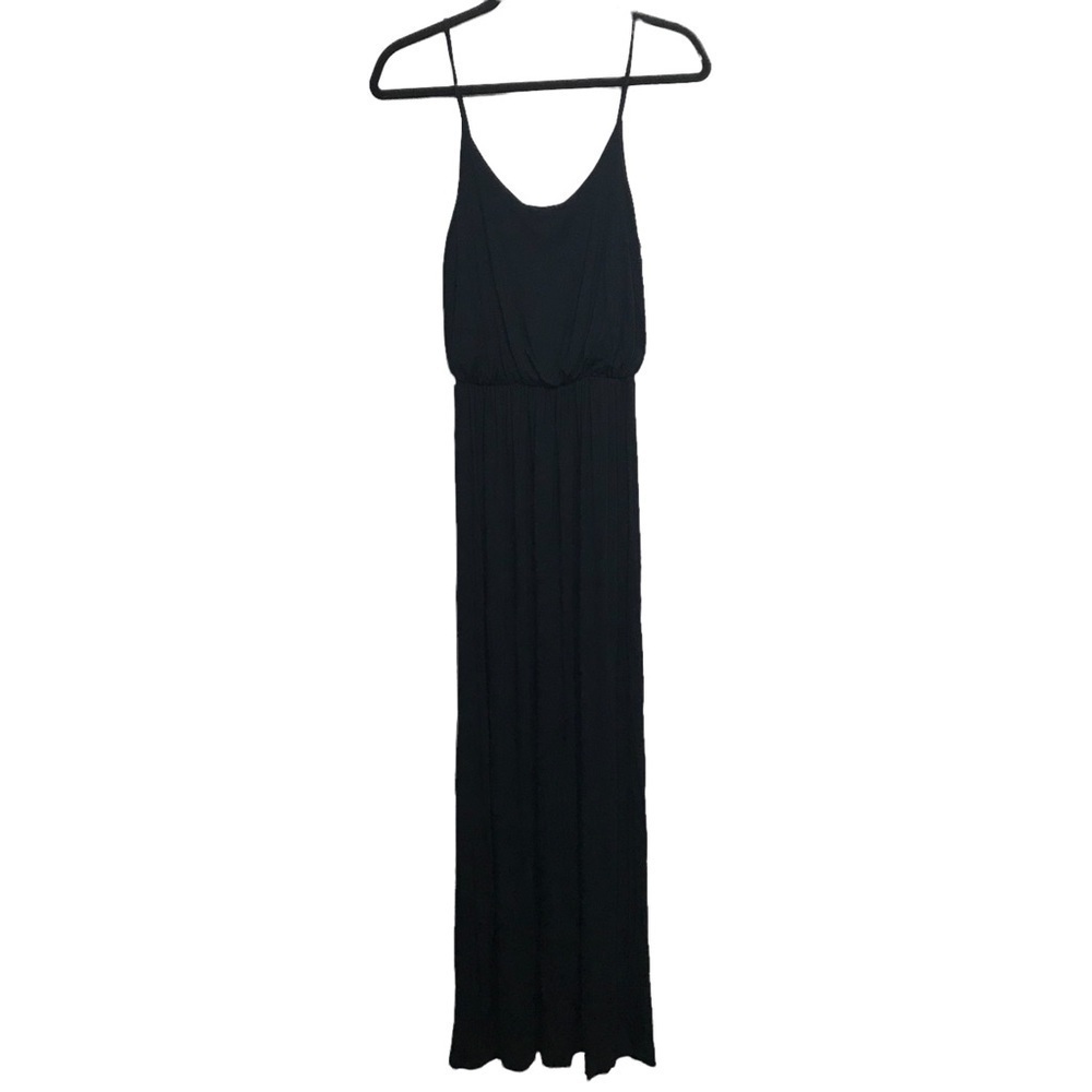 Lush Black Sleeveless Maxi Dress Small